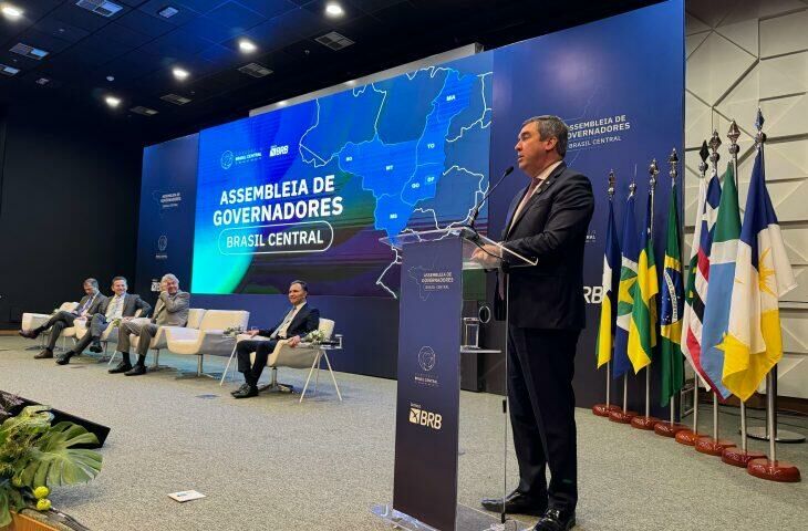 Imagem de compartilhamento para o artigo Governador Eduardo Riedel destaca integração na segurança pública durante Fórum de Governadores em Brasília da MS Todo dia